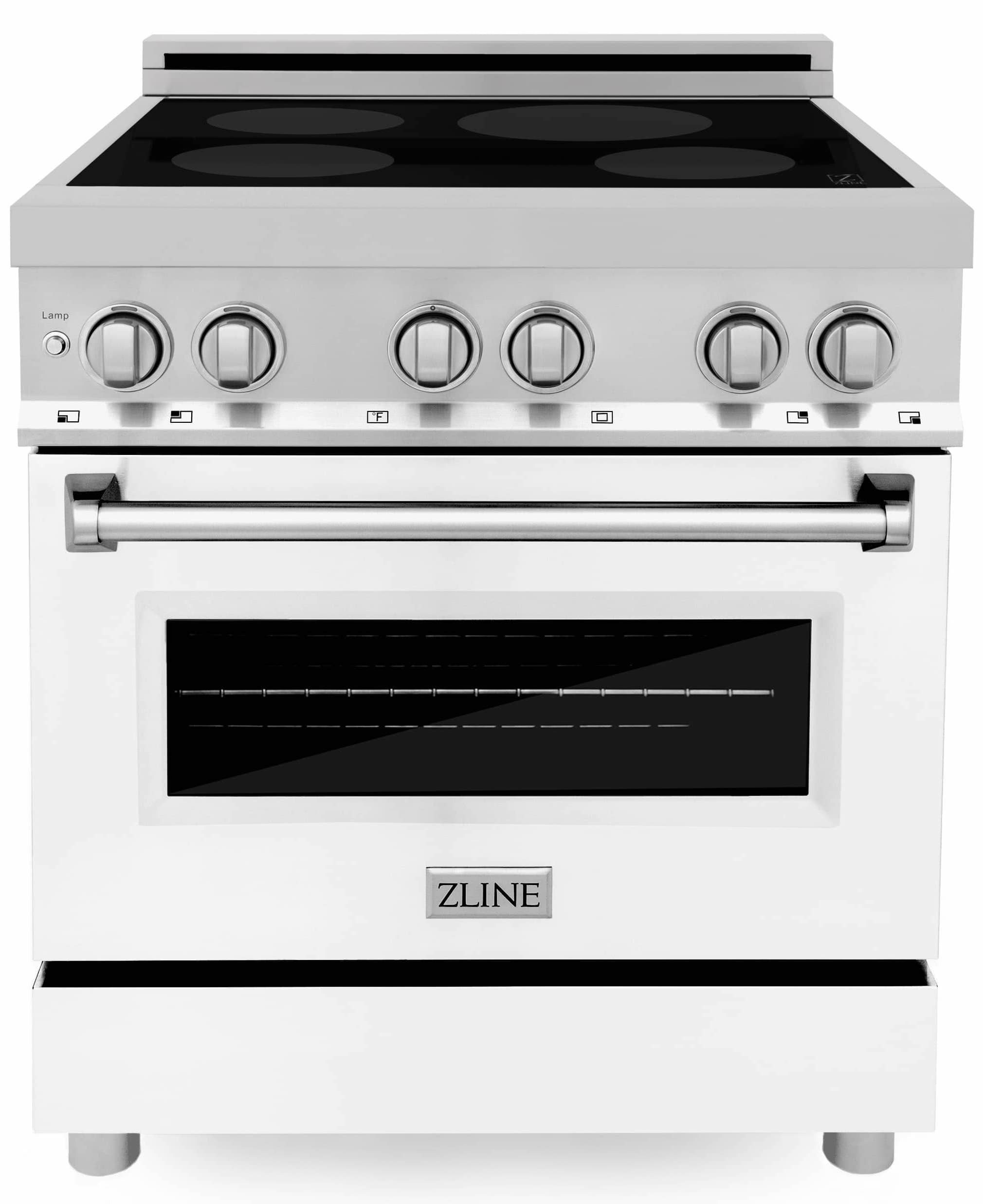 ZLINE 30Inch 4.0 cu. ft. Induction Range with a 4 Element Stove and E