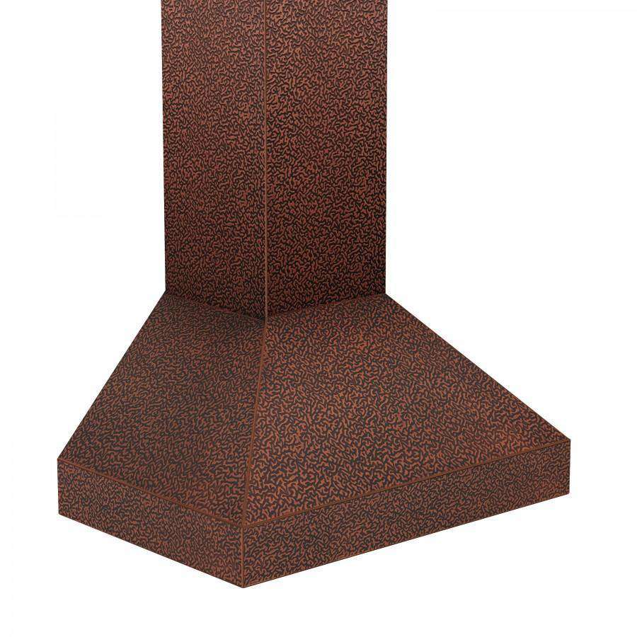 ZLINE 30Inch Copper Wall Range Hood with Crown Molding (8667E30)