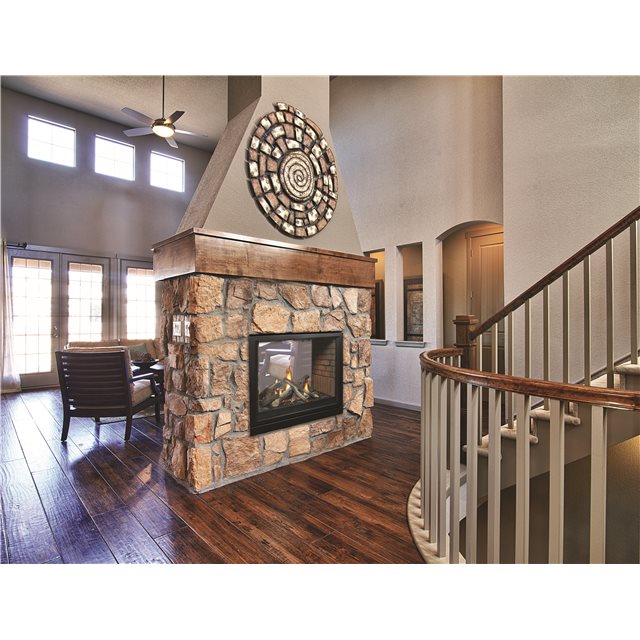 Empire Tahoe Clean-Face Direct-Vent Traditional Fireplace Luxury 36