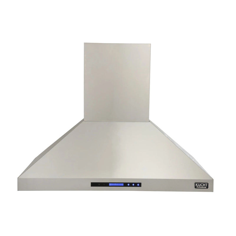 Kucht Appliance Package - 48 inch Natural Gas Range in Stainless Steel, Range Hood, Refrigerator, Dishwasher, KRH-KFX480-4812IS