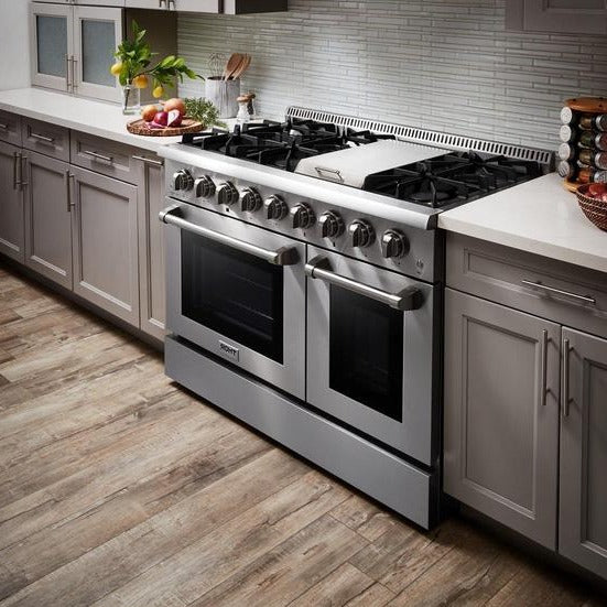Thor Kitchen 48-in 6 Burners Stainless Steel Gas Cooktop