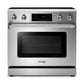 Thor Kitchen 3-Piece Appliance Package - 36-Inch Electric Range with Tilt Panel, French Door Refrigerator, and Dishwasher in Stainless Steel