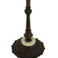 Meyda 62"H Mahogany Bronze 3 Light Floor Base '10117