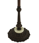 Meyda 62"H Mahogany Bronze 3 Light Floor Base '10117