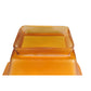 Meyda 5"Sq Bungalow Frosted Amber Shade '101510