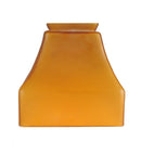Meyda 5"Sq Bungalow Frosted Amber Shade '101510