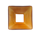 Meyda 5"Sq Bungalow Frosted Amber Shade '101510