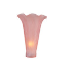 Meyda 3.5"W X 5"H Pink Pond Lily Shade '10156
