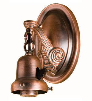 Meyda 4" WIDE 1 LT WALL SCONCE HARDWARE'101908