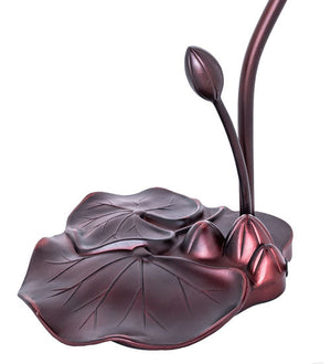 Meyda 16" High Lily Gooseneck Table Base '10194