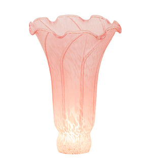 Meyda 4" Wide X 6" High Pink Pond Lily Shade '10206