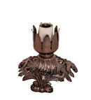 Meyda 8" High Stained Glass Pond Lily Victorian Accent Lamp - 10225