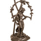 Meyda 17" High Pond Lily 2 Light Trellis Girl Table Base '10248