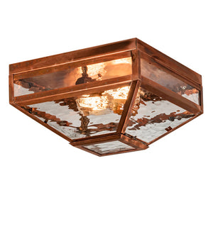 Meyda 13" Square Mission Prime Flushmount'102519