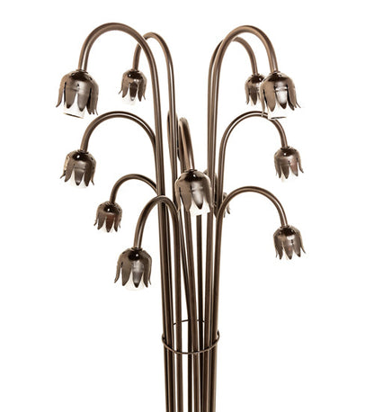 Meyda 63" High Pond Lily 12 Light Floor Base '10279