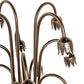 Meyda 63" High Pond Lily 12 Light Floor Base '10279