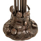 Meyda 63" High Pond Lily 12 Light Floor Base '10279