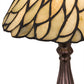 Meyda 13"H Willow Jadestone Mini Lamp - 103041