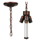 Meyda 5" Wide 3 Light Pendant Hardware '10338