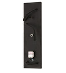 Meyda 4"W Black Wall Sconce Hardware '105137
