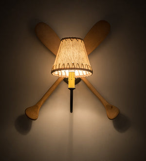 Meyda 15.5" Wide Paddle Wall Sconce '106185