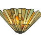 Meyda 13"W Delta Jadestone Wall Sconce '106732