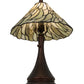 Meyda 18" High Willow Jadestone Table Lamp - 107365
