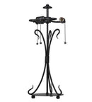 Meyda 24"H WROUGHT IRON BASE HARDWARE '108405