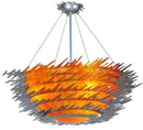 Meyda 39"W Electric Sunset Semi-Flushmount '108459