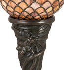 Meyda 14"H Tiffany Fishscale Mini Lamp - 108935