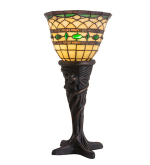 Meyda 14"H Tiffany Roman Mini Lamp - 108936