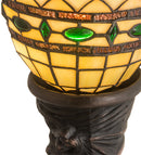 Meyda 14"H Tiffany Roman Mini Lamp - 108936