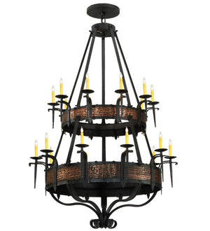 Meyda 48"W Costello 20 LT Two Tier Chandelier '110205