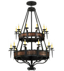 Meyda 48"W Costello 20 LT Two Tier Chandelier '110205