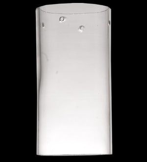 Meyda 4"W Cylindre Clear Glass Shade '110603