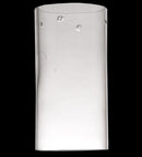 Meyda 4"W Cylindre Clear Glass Shade '110603