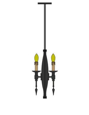 Meyda 6"W Warwick 2 LT Mini Pendant 111645