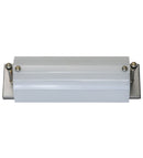 Meyda 15" Long Nickel Wall Sconce Hardware 112111