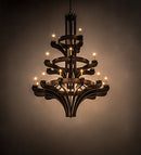 Meyda 62"W Castilla 21 LT Three Tier Chandelier '115048