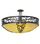 Meyda 28" Wide Lilliana Semi-Flushmount '115156