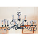 Meyda 60" Long Wallis 14 Light Oblong Chandelier '115163