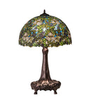 Meyda 31" High Trillium & Violet Table Lamp- 115262