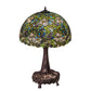 Meyda 31" High Trillium & Violet Table Lamp- 115262