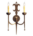 Meyda 14" Wide San Simone 2 Light Wall Sconce 115592