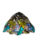 Meyda 16" Wide Spiral Grape Shade '11560