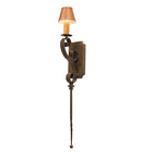 Meyda 6" Wide Cipriana 1 Light Wall Sconce 115703