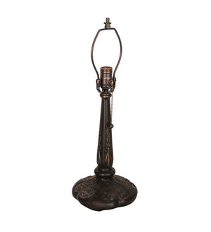 Meyda 12.5"H NOUVEAU FLOWER BASE HARDWARE 11586