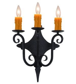 Meyda 15.5"W Angelique 3 LT Wall Sconce 116166