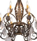 Meyda 26"w New Country French 9 Lt Chandelier- 116318