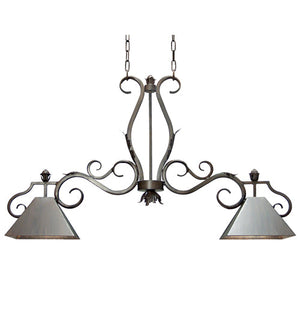 Meyda 48" Long Pedra 2 Light Island Pendant 116516